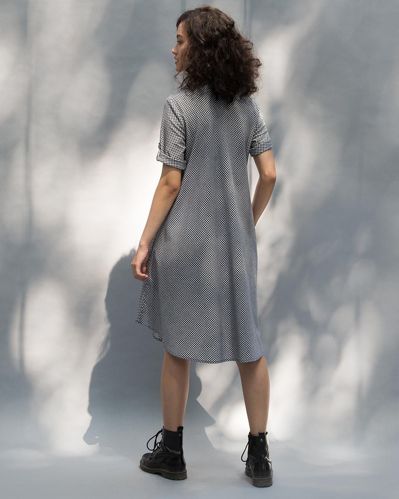 Wear Everywhere Kurta - Black & White