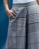 Wide Leg Culotte - White & Black