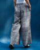 Wide Leg Culotte - White & Black