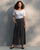 Wide Leg Culotte- Black & White