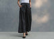 Wide Leg Culotte- Black & White