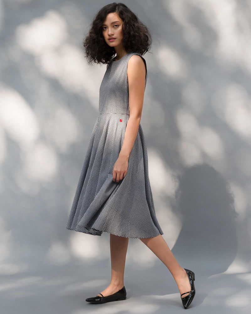 Yoroi Dress - Black & White