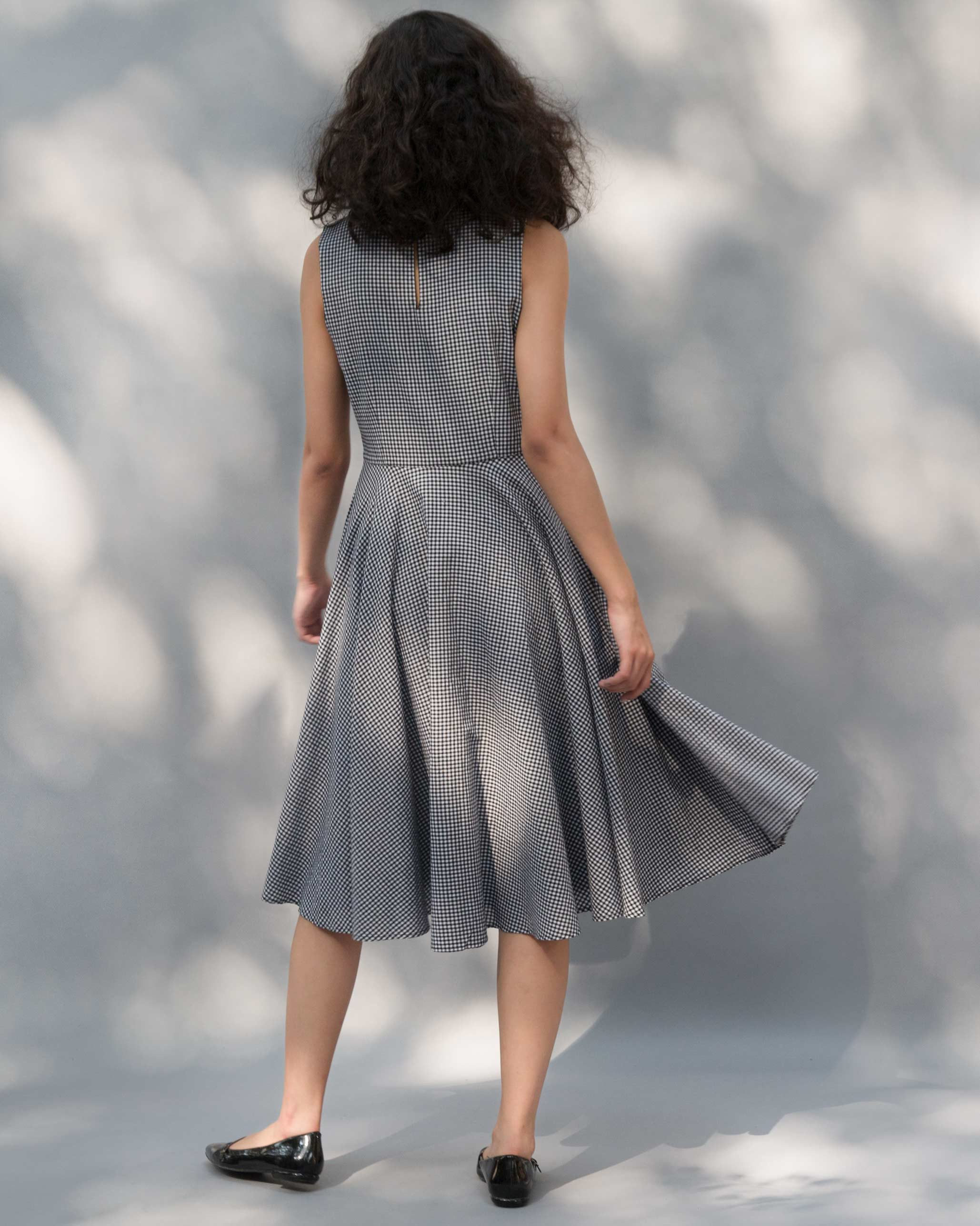 Yoroi Dress - Black & White