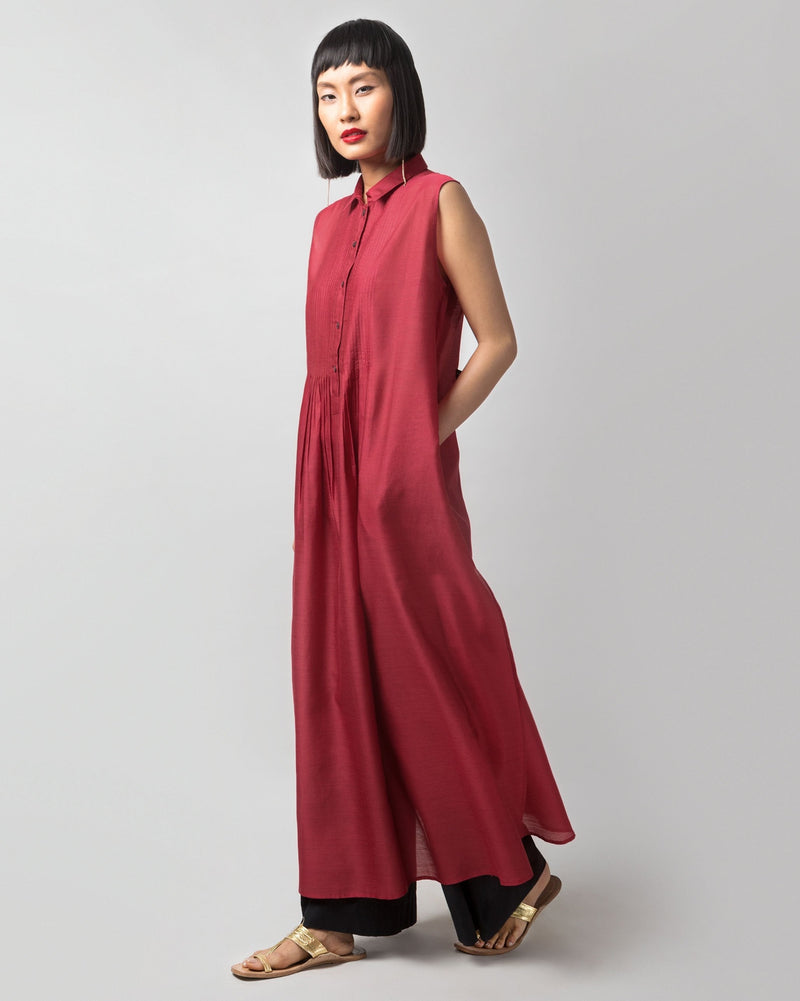 Summer Fun Kurta - Red