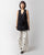 Wrap-front Top - Black