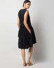 Sora Drop-Waist Dress - Black