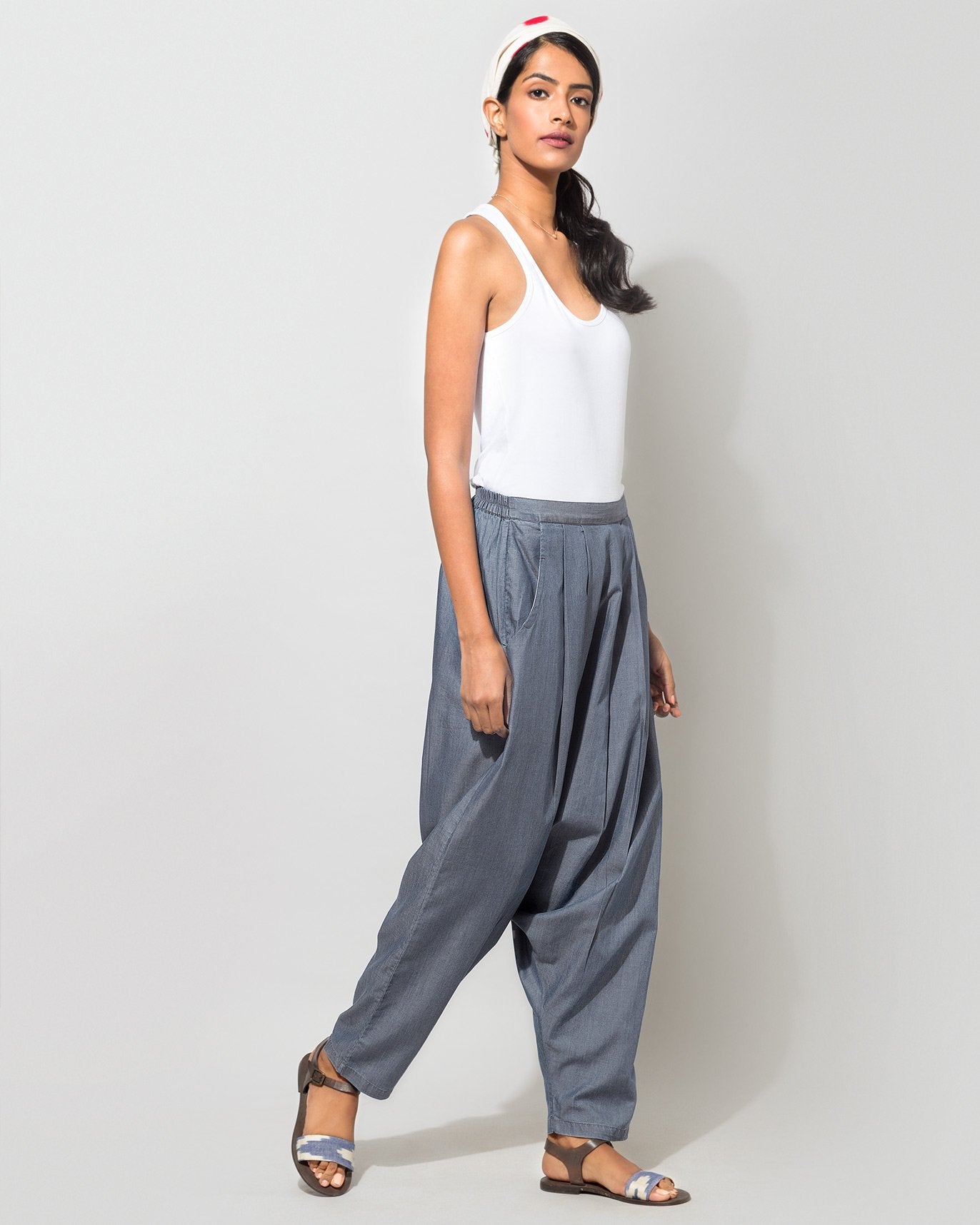 Tori Trousers - Sapphire