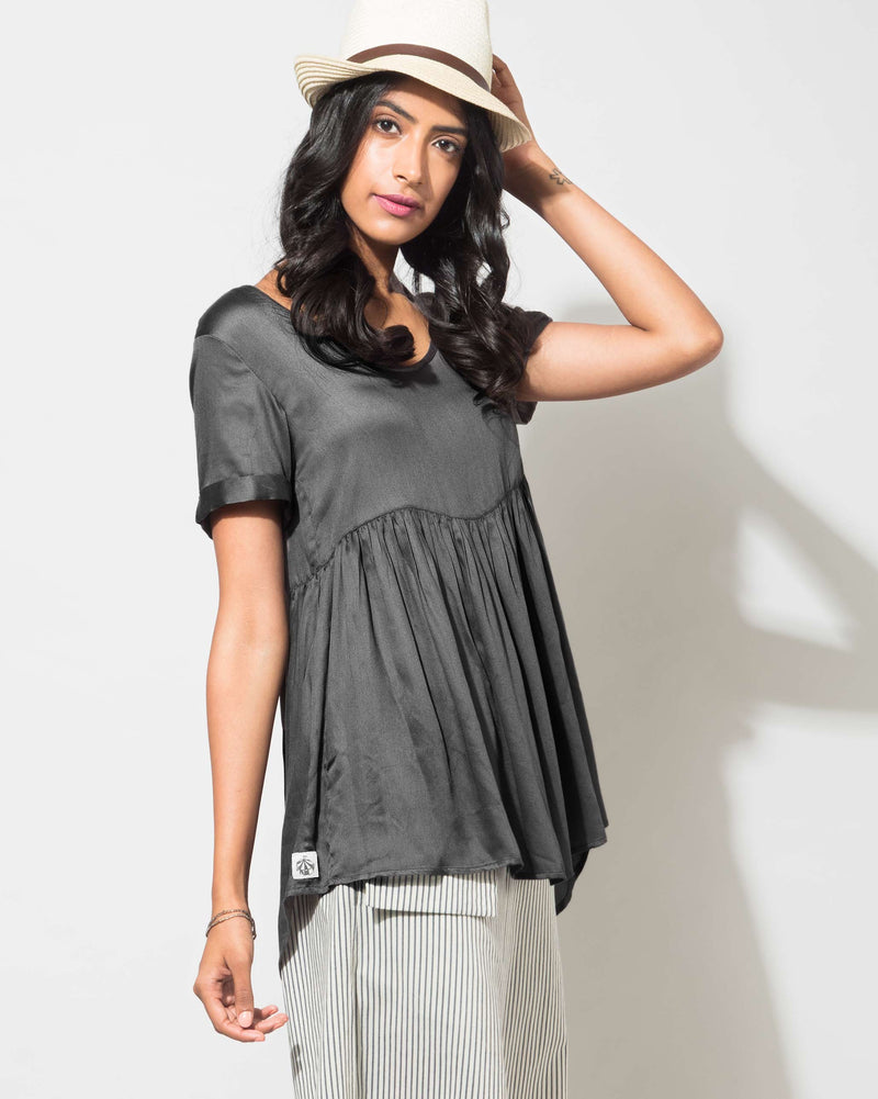 Sabi Sand Top - Charcoal