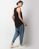 Ukiyo Racerback Tank - Black