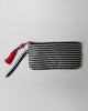 Stripes Pouch - Black & Ivory