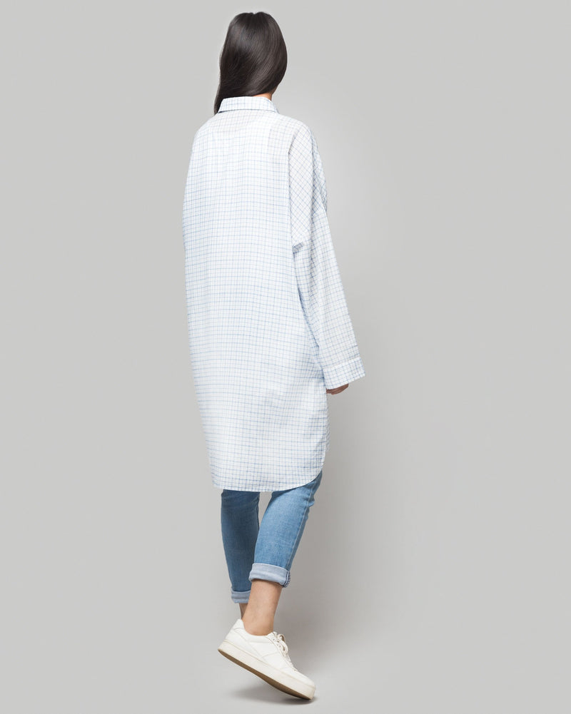 Umi Check Shirtdress