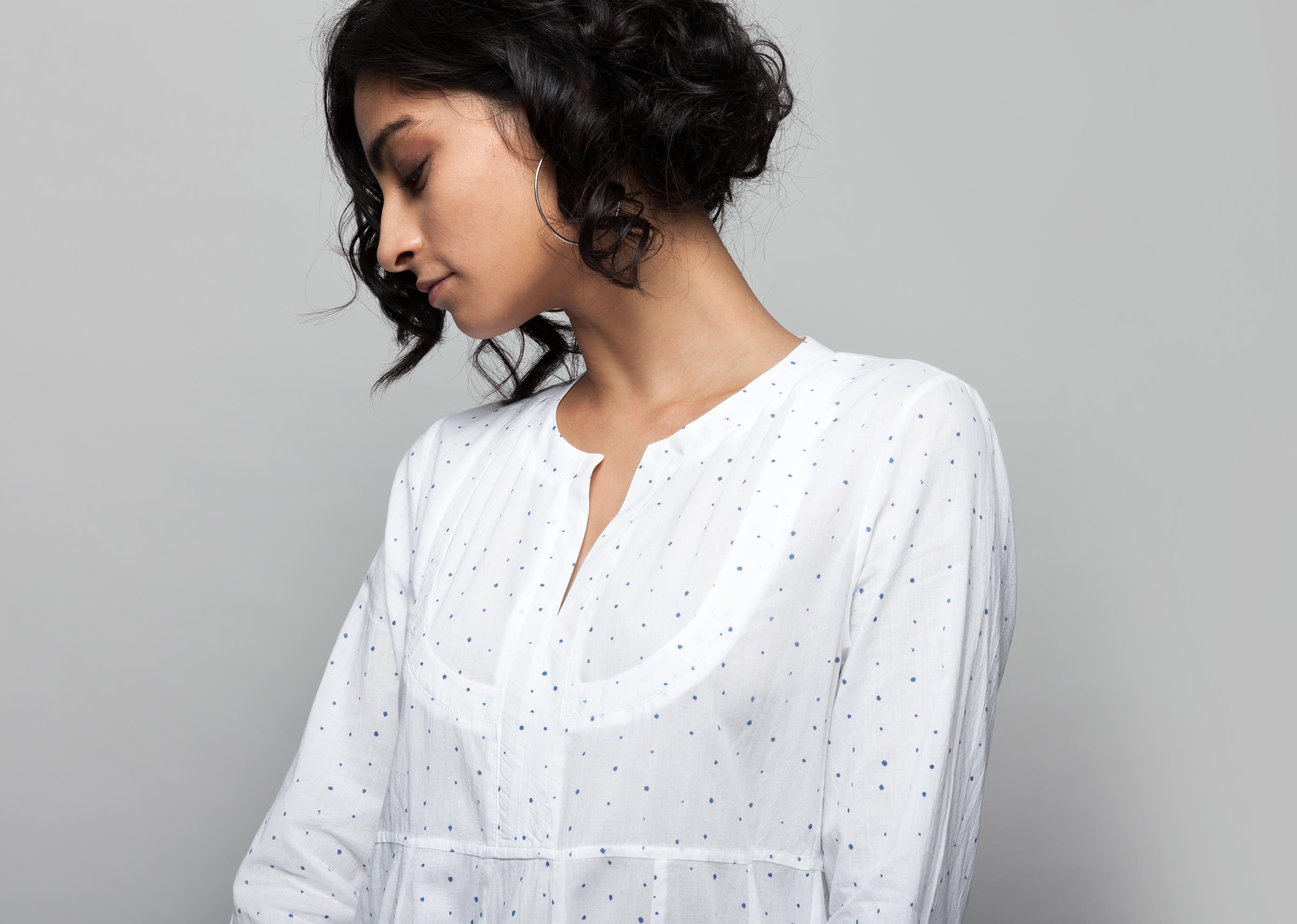 Tisya Dotted Kurta