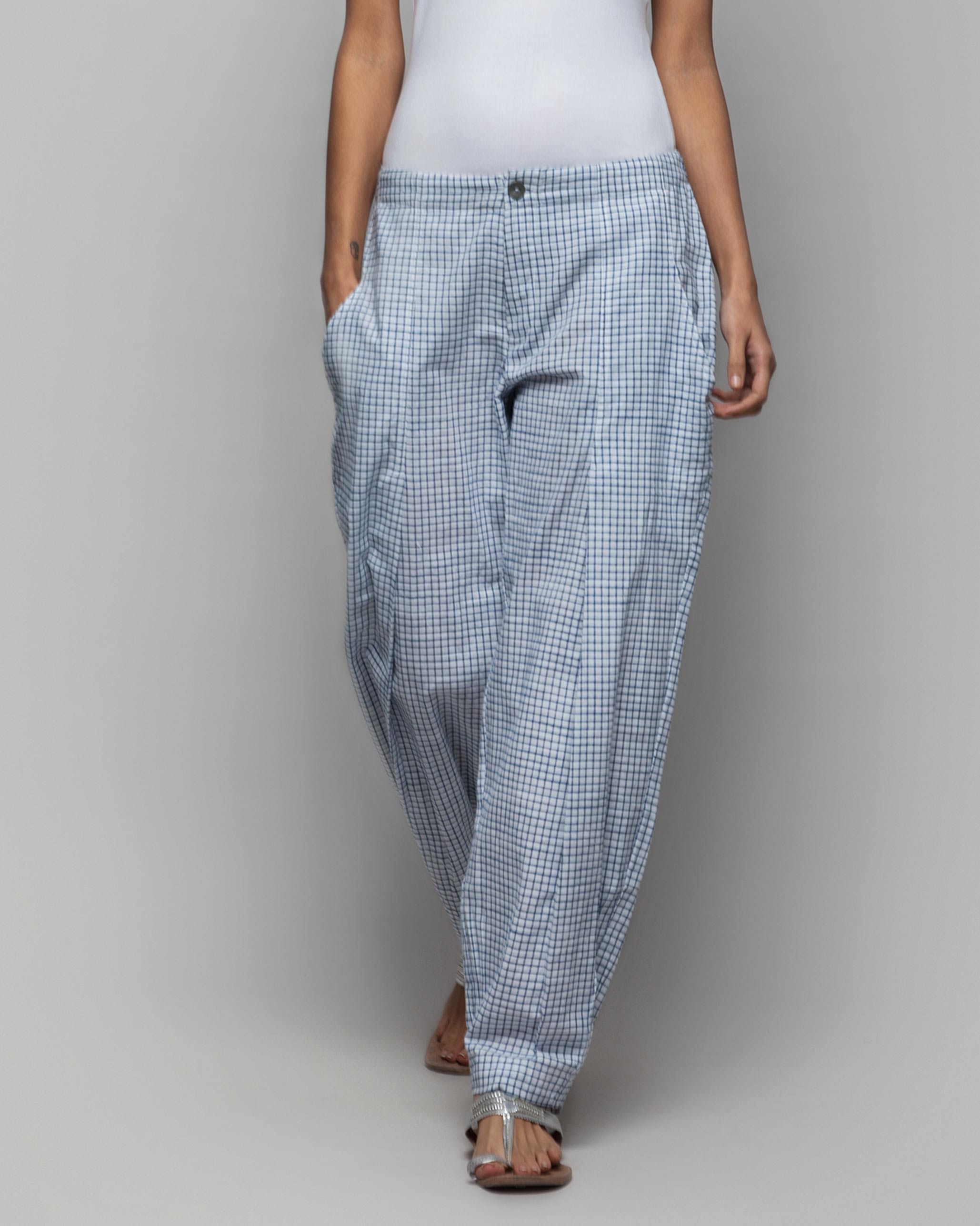 Stop & Refuel Trouser - White Base
