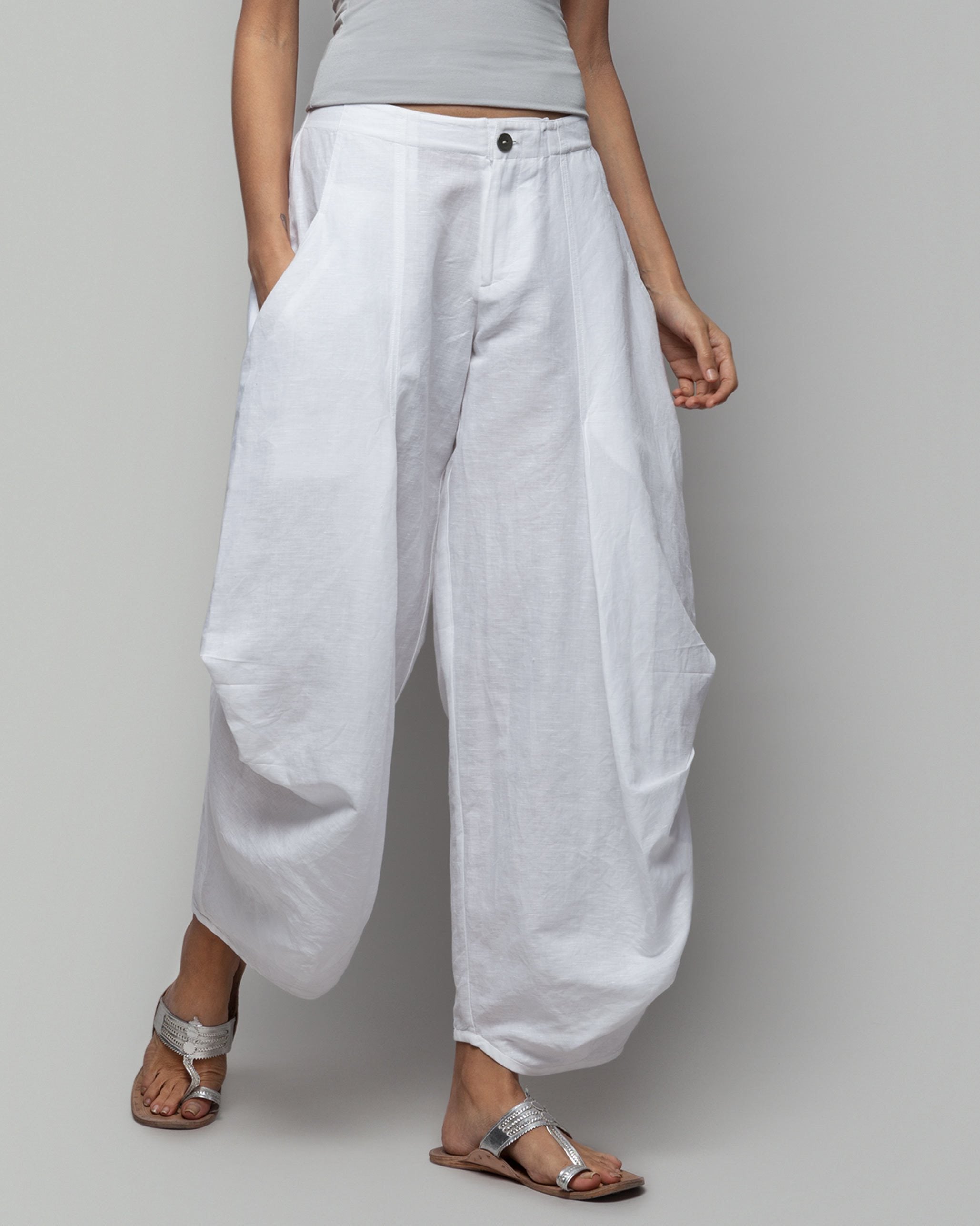 Weekend Trousers - White