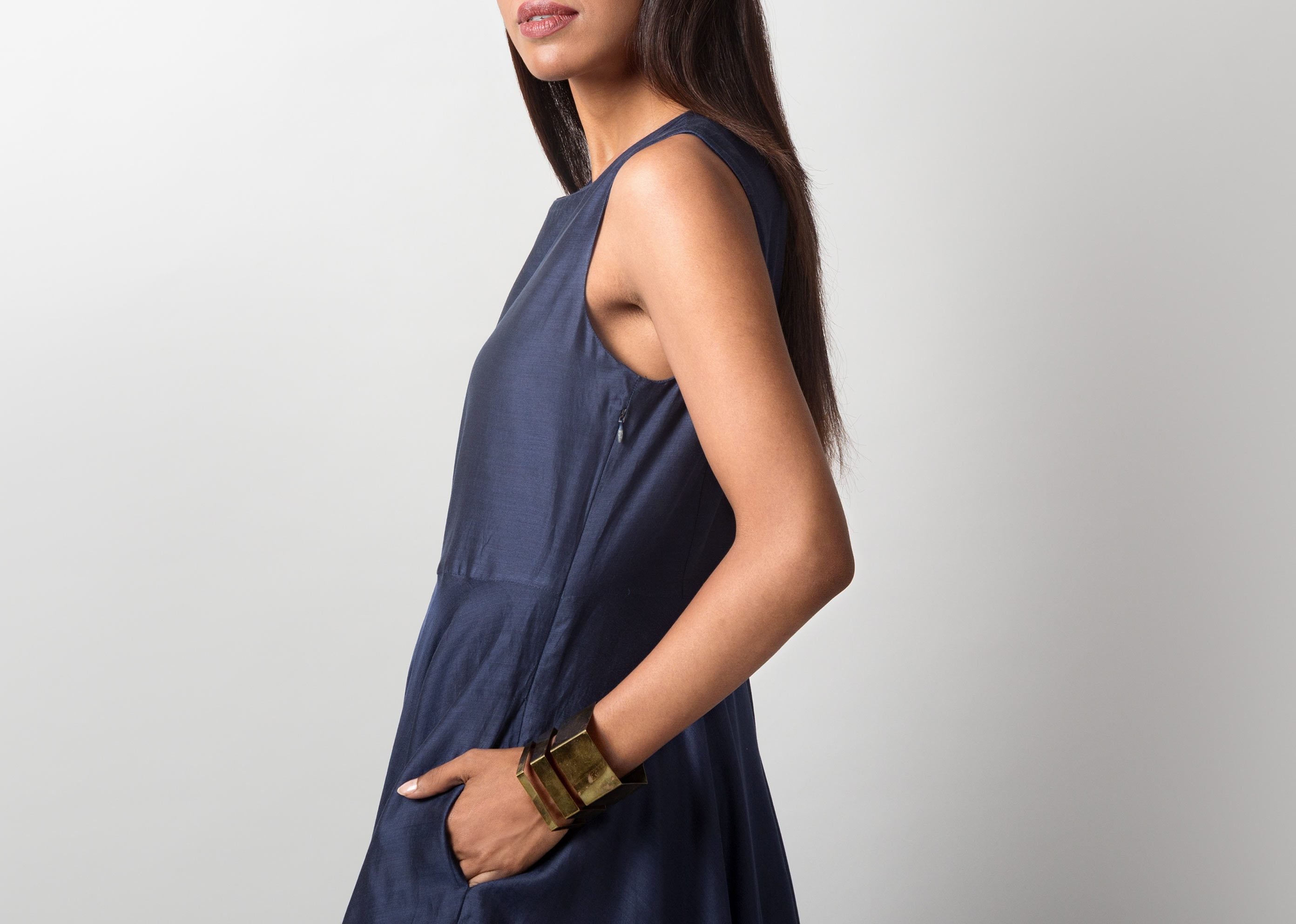 Yoroi Dress - Blue