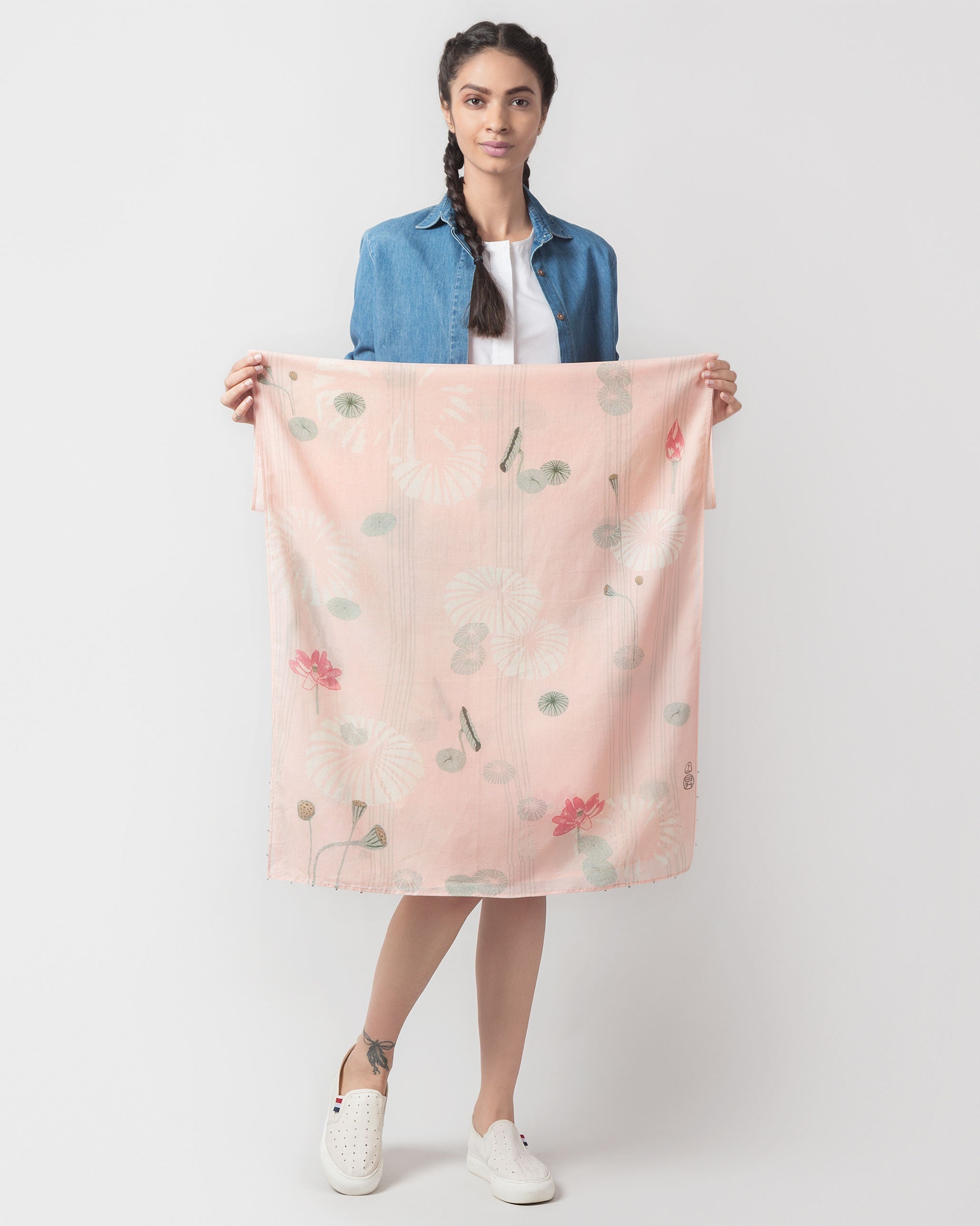 Rise Scarf - Pink