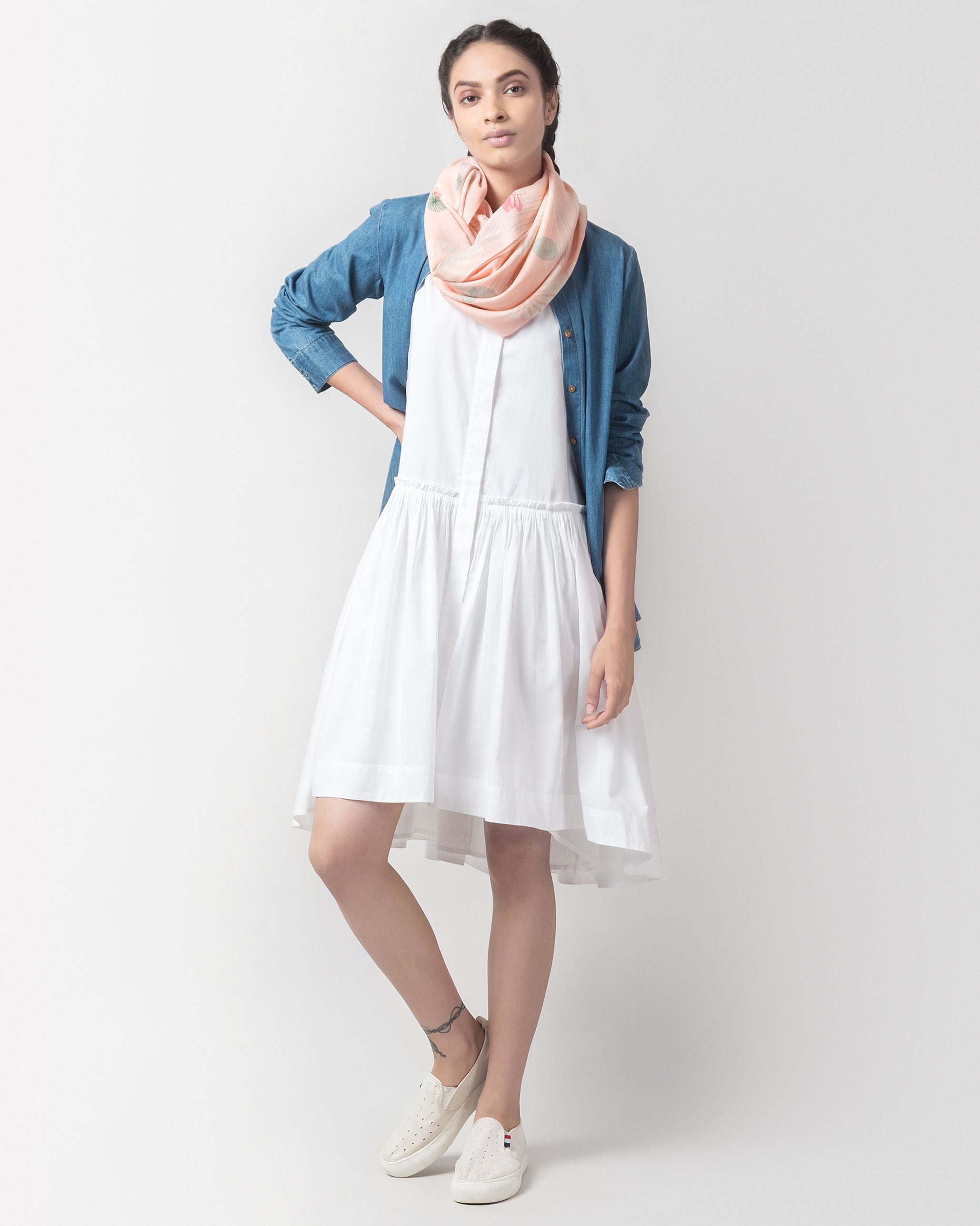 Rise Scarf - Pink