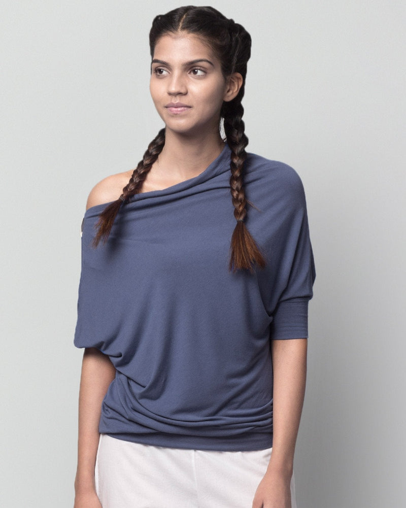 Ukiyo Off-Shoulder Top - Limoges