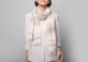 Set It Straight Scarf - Pink & Grey