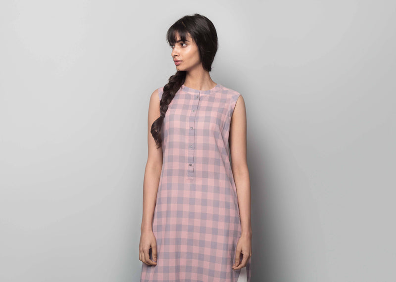 Studio Check Tunic