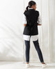 Sleeveless Safari Jacket - Black