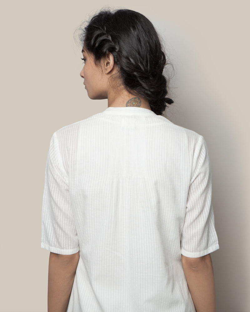 Wrap Kurta - Ivory