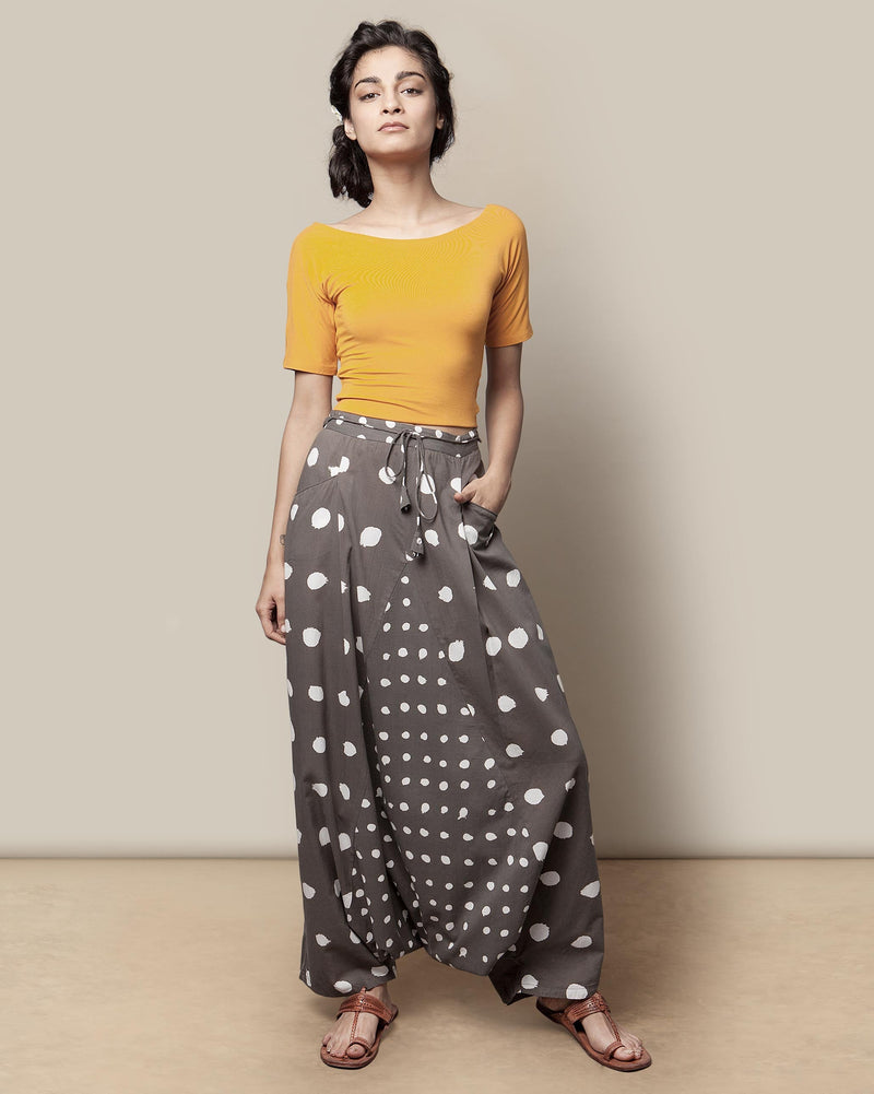Slouchy Polka Trousers