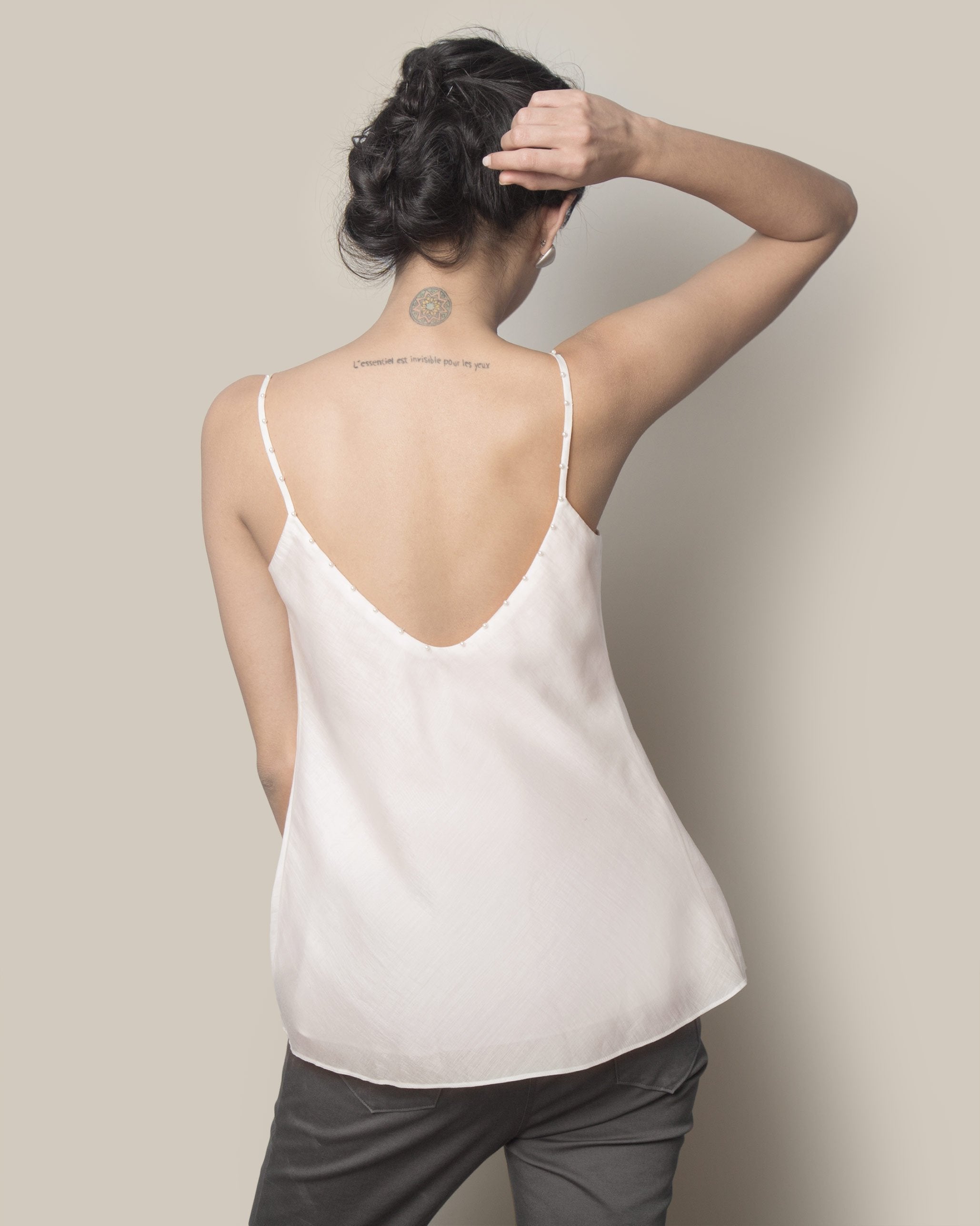 Silk Camisole - Ivory