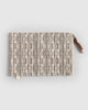 Tora Poche - Charcoal Stripe