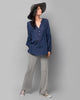 Ukiyo Peasant Top - Indigo