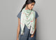 Texas Hold'em Scarf - Aqua