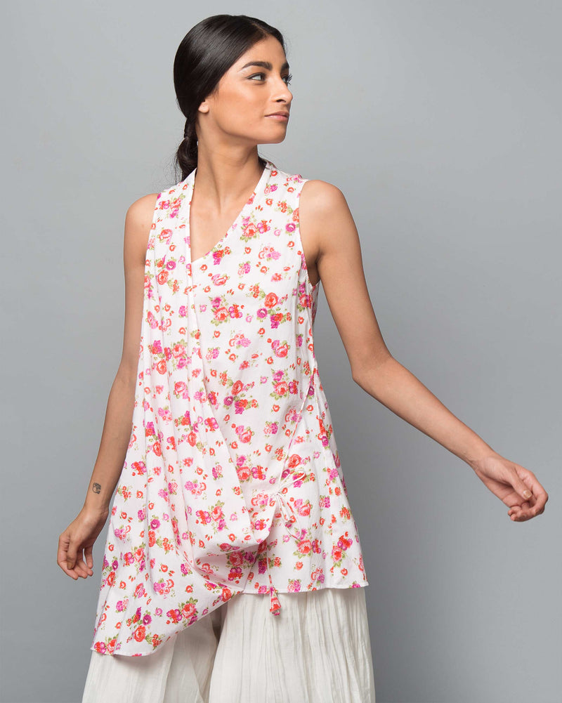 Wrap-front Top - Cheent