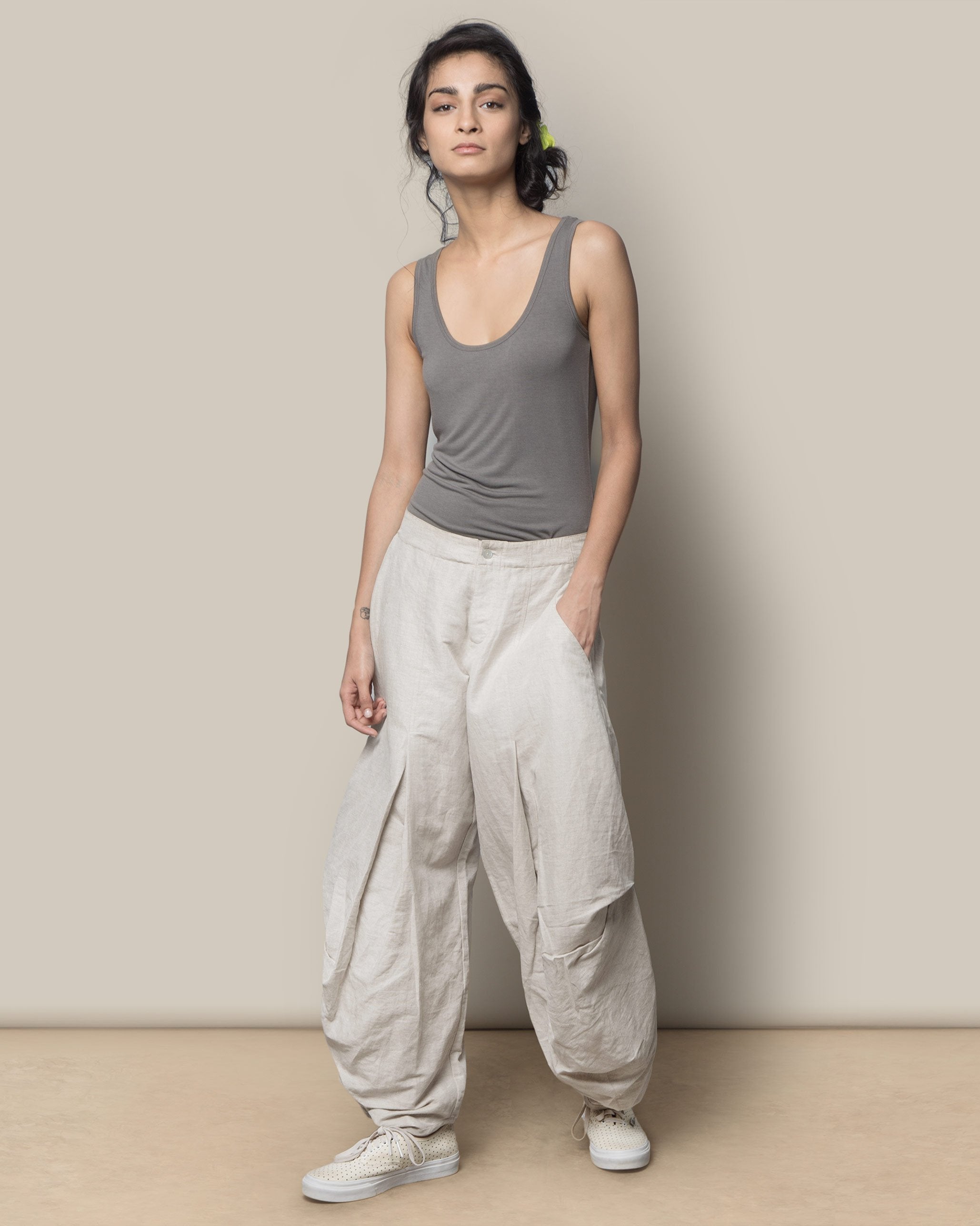 Weekend Trousers - Natural