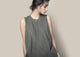 Sleeveless Top - Charcoal