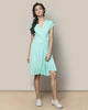 Wrap Dress - Aqua