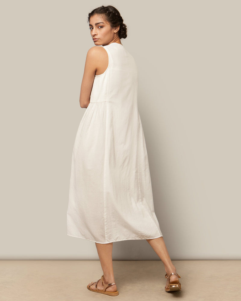 Sleeveless Overlay - Ivory