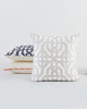 Trellis Cushion Cover - Dark Taupe