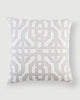 Trellis Cushion Cover - Dark Taupe