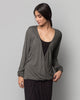 Ukiyo Crossover Top - Charcoal