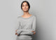 Ukiyo Long Sleeve Tee - Soft Grey