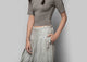 Raven Flared Pleated Pants