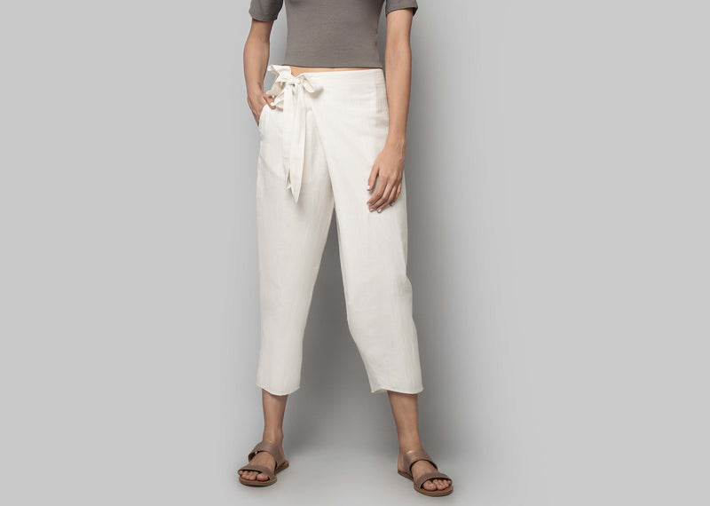 Wren Narrow-ankle Pants - Ivory