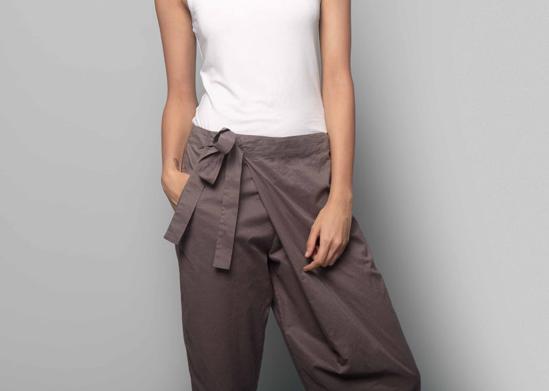 Wren Narrow-ankle Pants - Charcoal