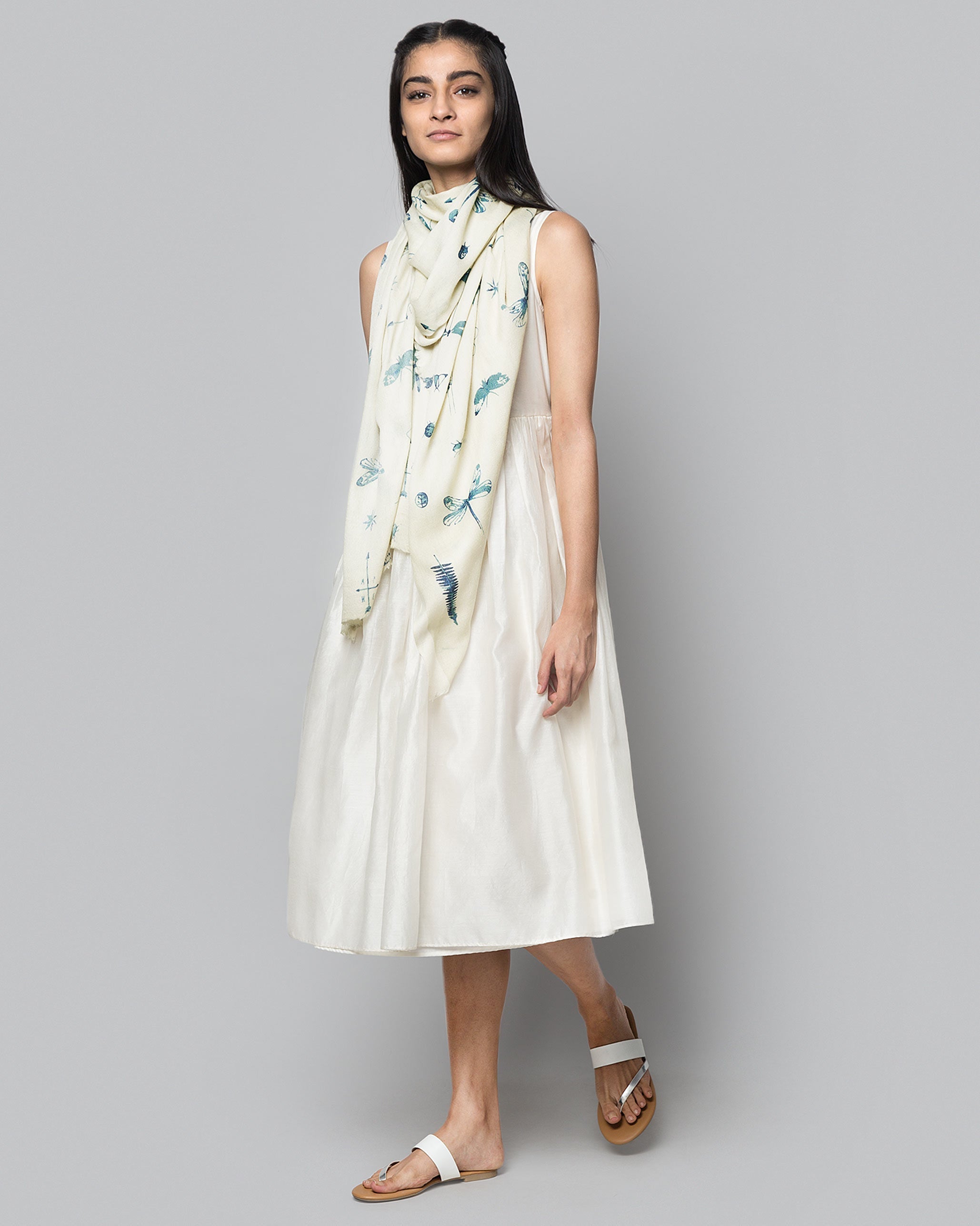 Yoruba Scarf - Blue