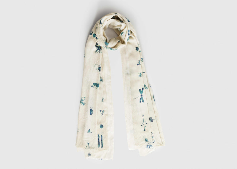 Yoruba Scarf - Blue