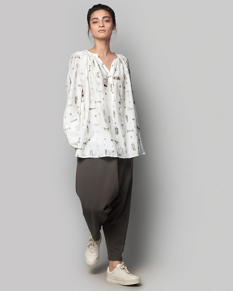 Zanzibar Peasant Top