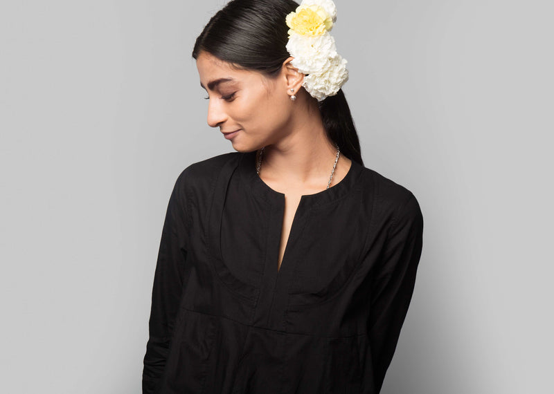 Tisya Kurta - Black