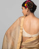 Zareen Chanderi Sari - Beige