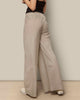 Stripe Wide-leg Trousers
