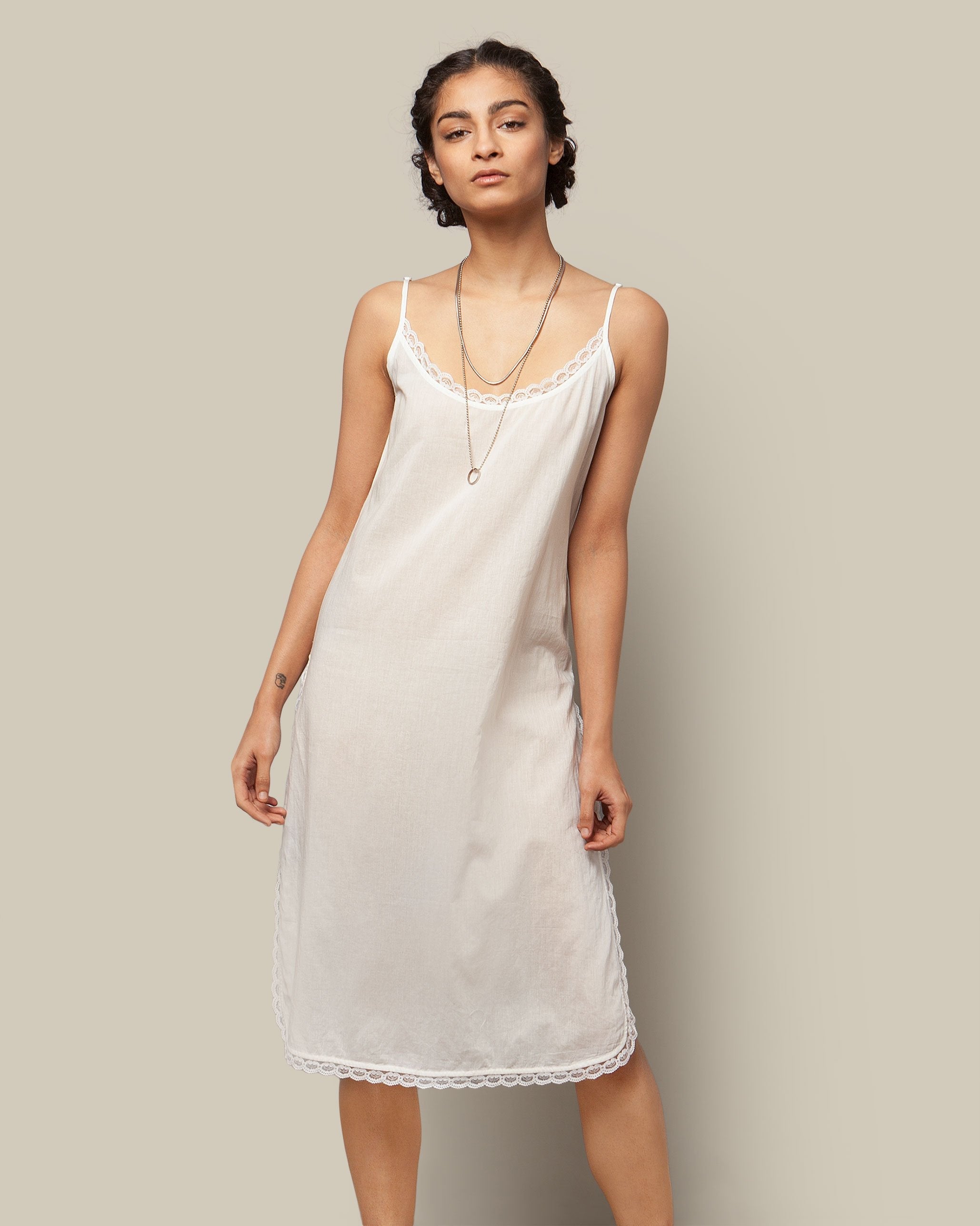 Vintage Camisole Slip - Ivory